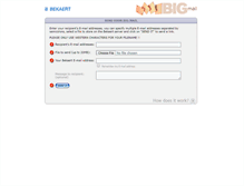 Tablet Screenshot of bigmail.bekaert.com
